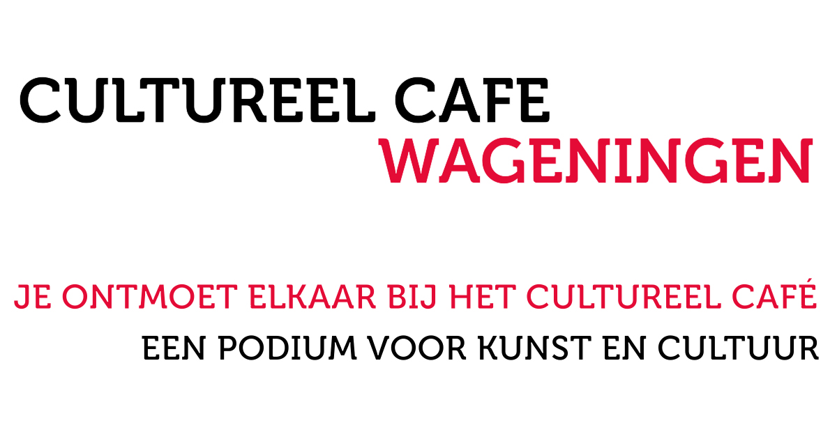 Cultureel Café 7 maart 2019